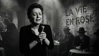 La Vie En Rose - Edith Piaf (Cinematic AI Cover) | French Music Radio 🥀