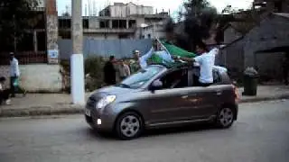 algerie vs egypt avant le match 18-11-2009  a bordj menaiel