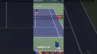 Unreal shot by Medvedev! #tennis #sport #medvedev #tennisshot #omg #noway #pro #unreal #wow #cool