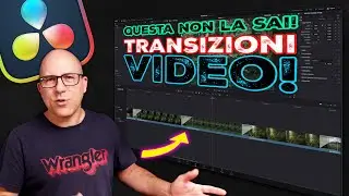 TRANSIZIONI VIDEO facili da gestire con DaVinci Resolve 20! #davinciresolve #tutorialitaliano