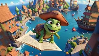 Tutu Turtle Reads a Book | Reading Song for Kids | Nursery Rhymes and Baby Songs