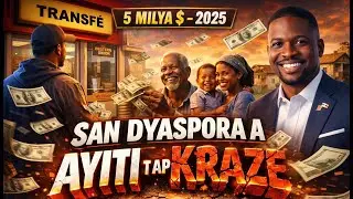 Dyaspora Voye 5 milya dola Ayiti pou 2025 la..Ki kote Lajan sa Pase ?..Gagòt la anpil /Fouco