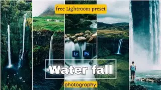 Waterfall Presets -Waterfall photography // preset Lightroom|Lightroom Presets 2025