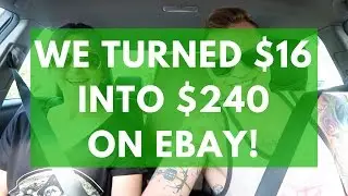 Garage Sale Haul - $16 into $240 on eBay | Bread & Butter items | RALLI ROOTS
