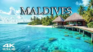 MALDIVES 4K | Discover Crystal-Clear Lagoons, Hidden Islands & Tropical Paradise