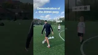 improving my driven pass #sick #skills #crazy #playerdevelopment #football #soccer #football #foryou
