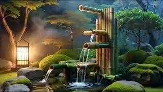 Healing Piano with Flowing Water Sounds 🍃 Relieve Stress, Anxiety & Depression | Calm Mind & Body