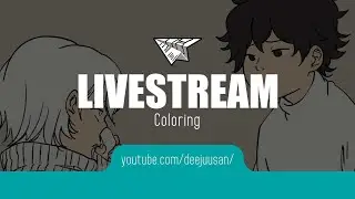 [short test Stream] Flat-color a clipping but also testing OBS