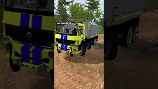 Bharat Benz truck game heavy duty offrod simulator indonesia Game #truckdriving #song