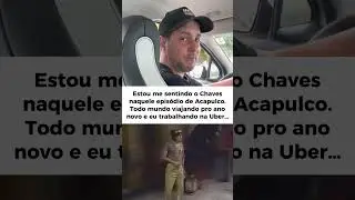 Vida de Uber em Dezembro...