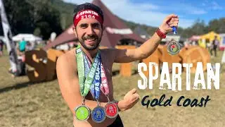SPARTAN RACE GOLD COAST AUSTRALIA 2024 TRIFECTA WEEKEND | Finishing in the 8th position