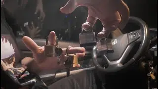 ASMR Lockpicking During a Thunderstorm (No Talking)