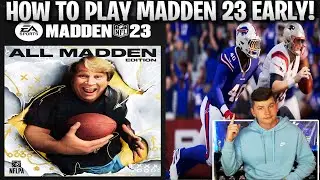 HOW TO PLAY MADDEN 23 EARLY! | MADDEN 23 ULTIMATE TEAM