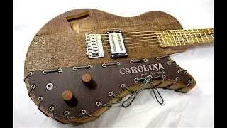 Reclaimed Barn Wood Semi-Hollow Guitar #SwayCarolina
