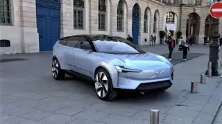 VOLVO CONCEPT RECHARGE ON THE STREET!! PARIS 2023 - AJD MOTORSPORT