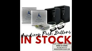 Don't Wait handicap push buttons IN STOCK