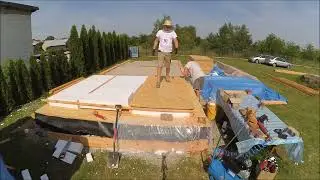 Budujemy ściany w mini domku 35m2