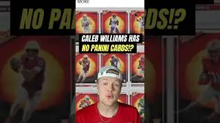 Caleb Williams has NO rookie cards?!
