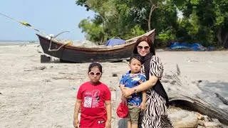 কুয়াকাটায় আমাদের প্রথম দিন। Best Southern Hotel &hearts;️ #bestsouthernhotel #kuakata #family #tour