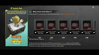 🔥 BGMI RP ACTIVITY PACK PURCHASE #short video #VIRAL
