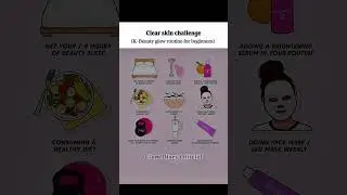 Easy Glow Up Routine-9 Steps to Clear, Glowing Skin #EasyGlowUpRoutine #GlowUpTips #GlowUpChallenge