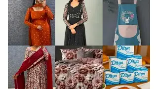Pongal Special Meesho Budget Friendly Kurta Haul From Rs -86🌿7D Bed sheets🌿Kurta Set🌿Kitchen Apron 