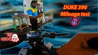 Duke390 Fuel Economy test Tamil ❤️🔥 OMG 😱shocking 😍 @thirdeye_viator_d90 #tamil #motovlog