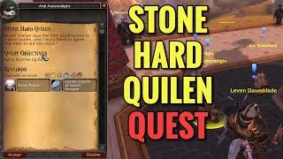 Stone Hard Quilen Quest (WoW MOP)