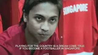 SINGAPORE LION SHAHRIL ISHAK NIKE FOOTBALL.