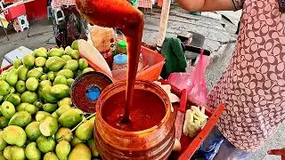 MANGOS CON CHILE DE LA HUACANA, MICHOAC&Aacute;N | El oasis de la tierra caliente. #mangos  #lahuacana