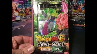 Dragon Ball Super TCG Union Force Special Pack Set Opening!