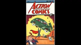Superman comics -  First 12 Issues (1938 - 1940)