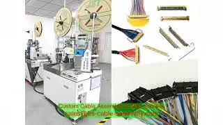 Custom Car Wire Harness Jae Cable Connector Hdc2010Ypa Pv71L22-21Sl Differential Coaxial Cable Conne