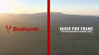 Badlands Vario Pro Frame and Vario Modular Pack System