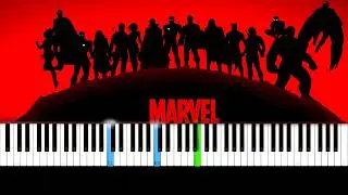 Marvel Studios / The Piano Medley / Tutorial 