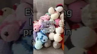 Another market prep week ✨ #crochet #crocheter #marketprep #yarn