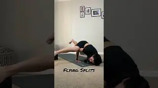 Flying splits, both sides ⚡️ #yoga #shorts