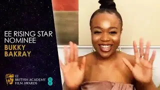 Bukky Bakray's Nominee Speech For The EE Rising Star Award | EE BAFTA Film Awards 2021