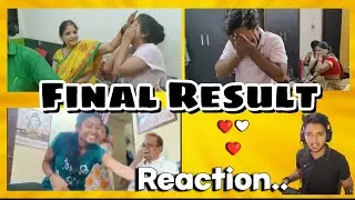 FAMILY REACTION ON FINAL RESULTS✌✌| CA, JEE ADVANCE, SSC CGL FINAL RESULT  | DREAM COMES TRUE