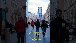 Winter in Doha Qatar #qatar2022  #qatar #shorts