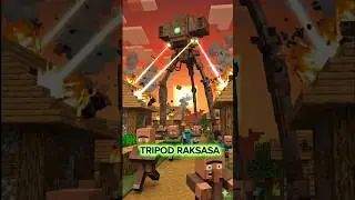 TRIPOD RAKSASA #shorts #minecraft #minecraftindonesia
