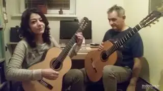 Levante Guitar Duo about the Hannabach 500 series