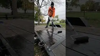 Отработанное моторное масло на палубе #трейлер #прицепы #оборудование