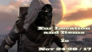 Destiny 2 - Xur Location and Items - Io - Nov 24th