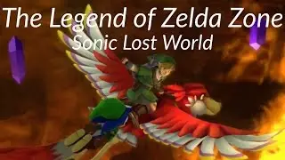 Sonic Lost World - The Legend of Zelda Zone - Wii U Gameplay
