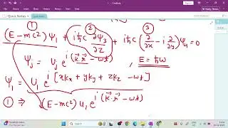 Unit-4 || L-27 || Solution of Dirac Equation for Free Particle ||