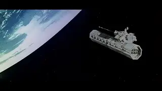 From Bone To Nuclear Missile Satellite - 2001 A Space Odyssey.