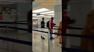 SMART GATE FOR IMMIGRATION  AT TERMINAL 1 DUBAI #shortvideo #shorts #dubai