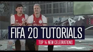 FIFA20 Tutorials | Top 14 new celebrations