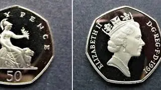 UK 1991 50 Pence Coin WORTH?